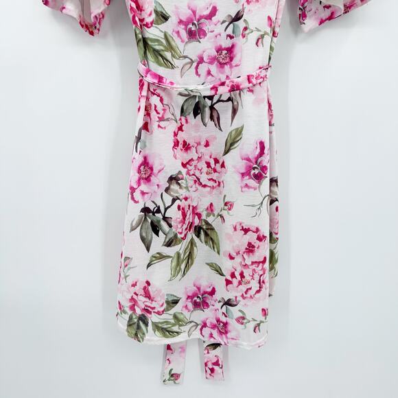 Show Me Your MuMu Brie Robe Garden of Blooms Multicolor Floral Womens Size OS - Picture 11 of 12